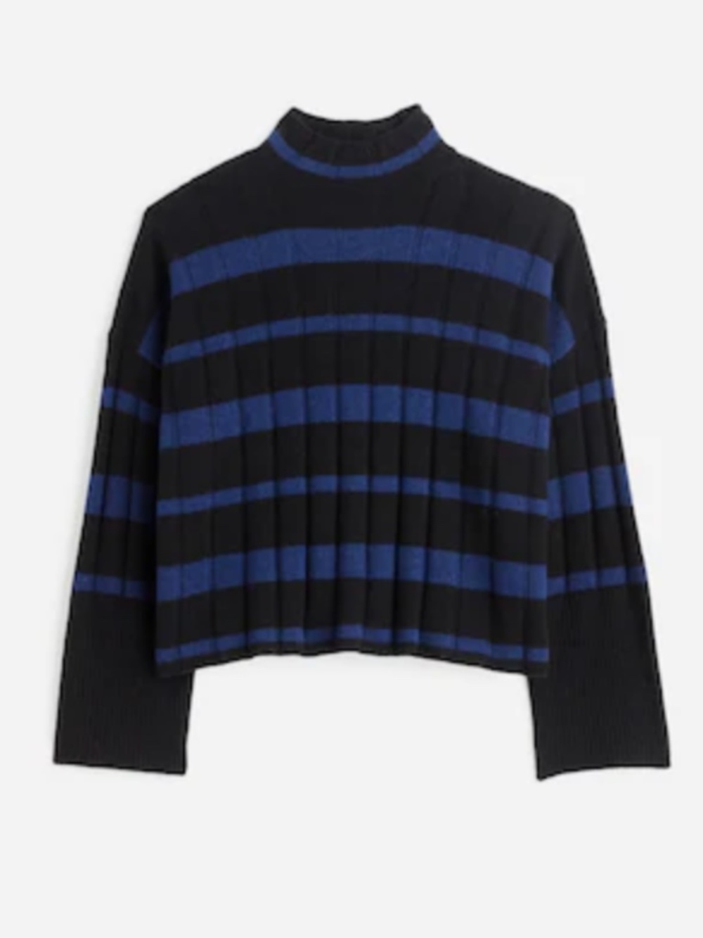 Madewell Ribbed Cashmere-Wool Blend Pullover Sweater